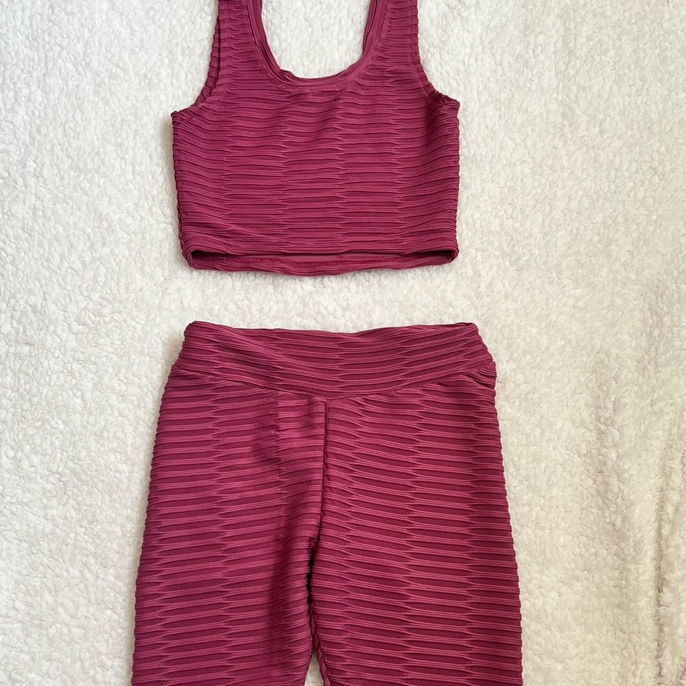 Textured Scrunch Butt Biker Shorts 😍
